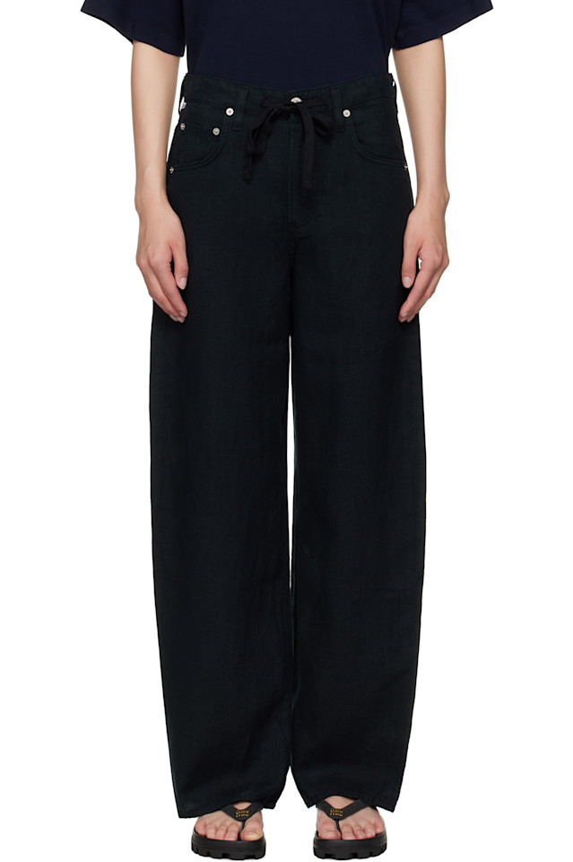 

Брюки Brynn из льна Citizens Of Humanity, черный