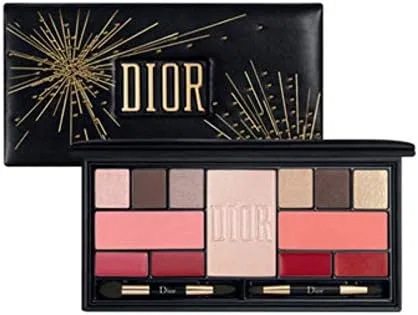 Палетка для макияжа Dior Sparkling Multi-Use Palette, 6 цветов теней, 4 помады, 2 румяна, хайлайтер