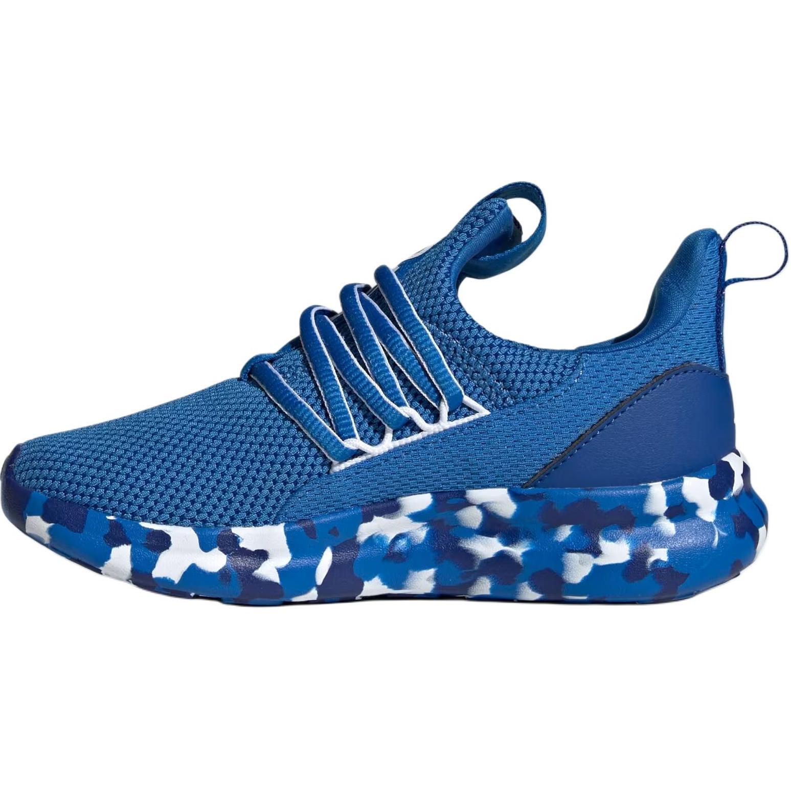 

LITE RACER ADAPT 7.0 Противоскользящие износостойкие низкие детские кроссовки для повседневной носки Adidas, синий/белый