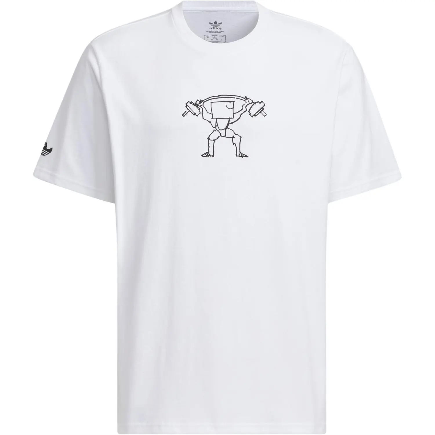 

Футболка мужская белая Adidas Originals, белый