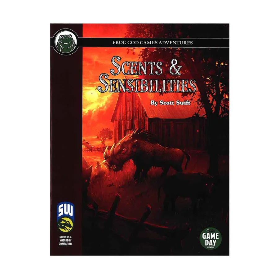 

Модуль Scents & Sensibilities (SW), Swords & Wizardry (Frog God Games)