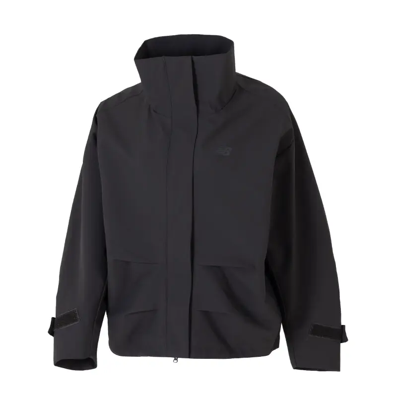 

New Balance Женская куртка черно-серого цвета, Black Gray
