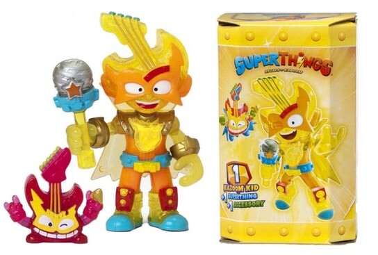 

Super Zings Things, коллекционная фигурка Kazoom Kid Series 9, Guitarrific, Magic Box, Желтый, Super Zings Things, коллекционная фигурка Kazoom Kid Series 9, Guitarrific, Magic Box