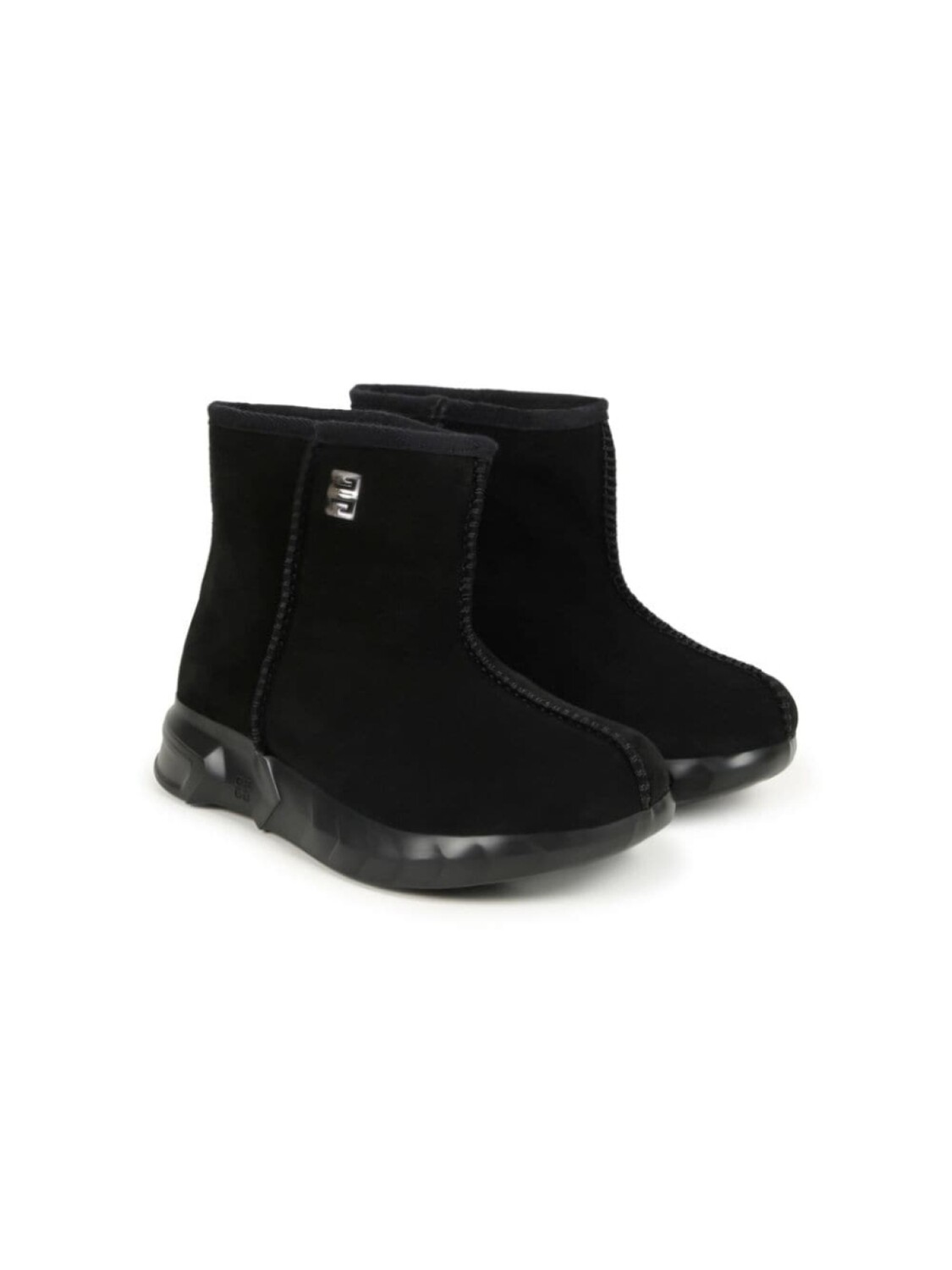 

Givenchy Kids сапоги по щиколотку, черный