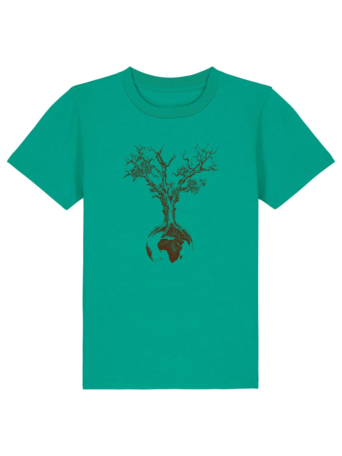 Футболка 'Weltenbaum' Life-Tree, Green