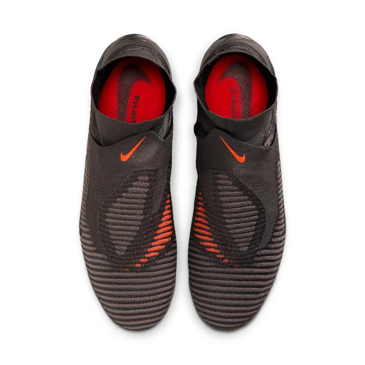 Мужские футбольные бутсы Phantom 6 High Elite LV8 для твердого грунта Nike, коричневый — фото 4