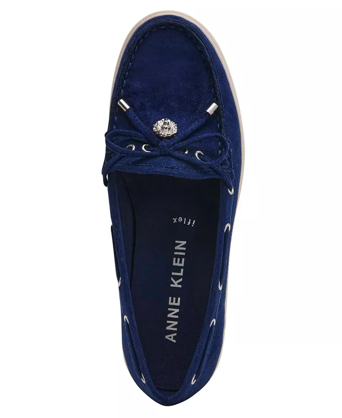 Женские лоферы Allie Boat Shoe Anne Klein, синий — фото 4