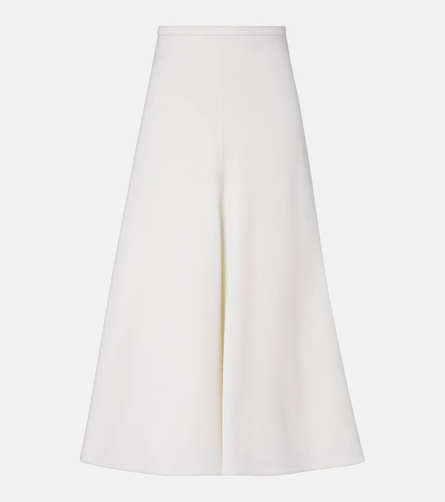 

Шерстяная юбка миди Brunello Cucinelli, Latte