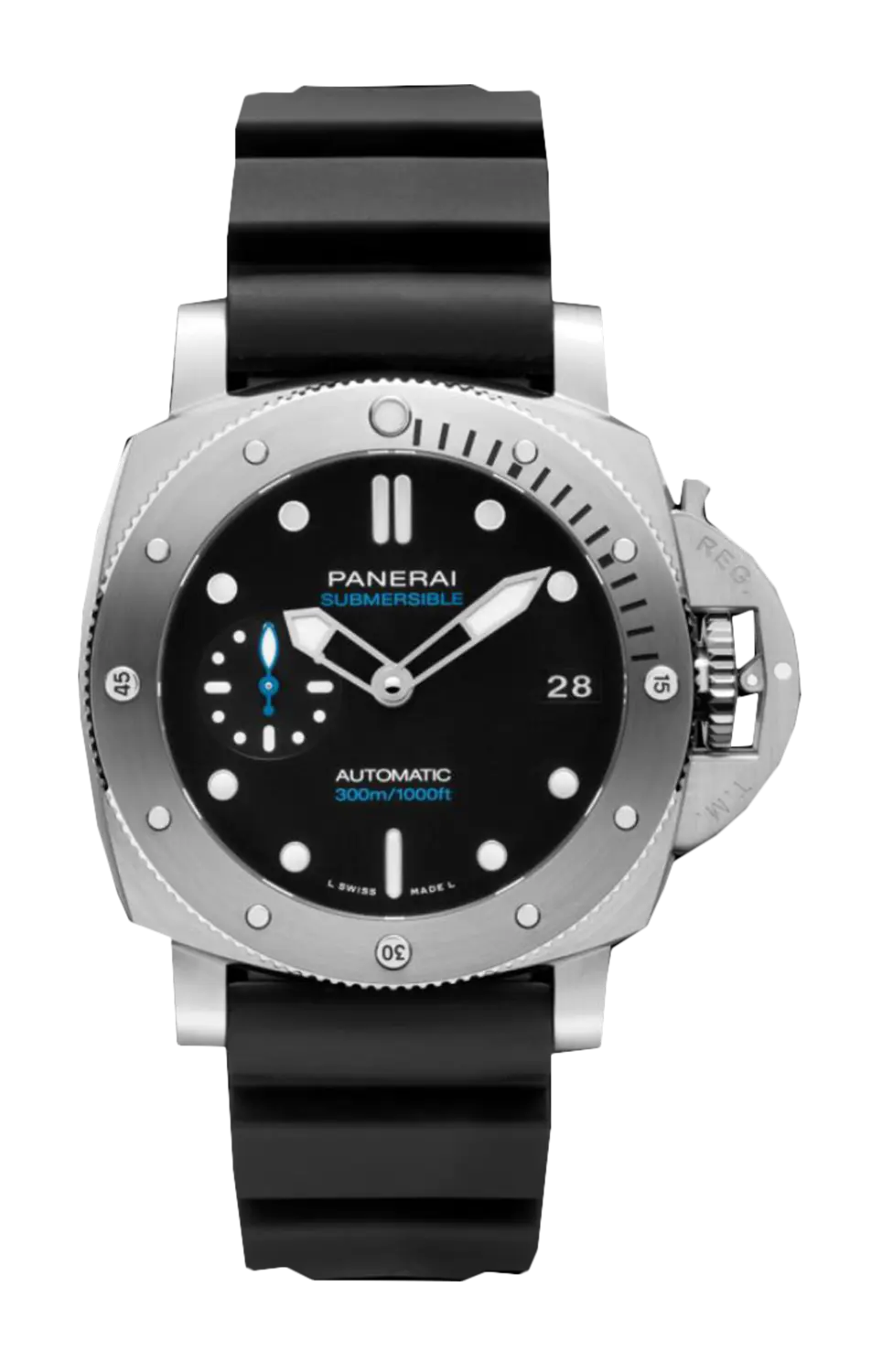 

Часы submersible 42 мм doppio cinturino Panerai