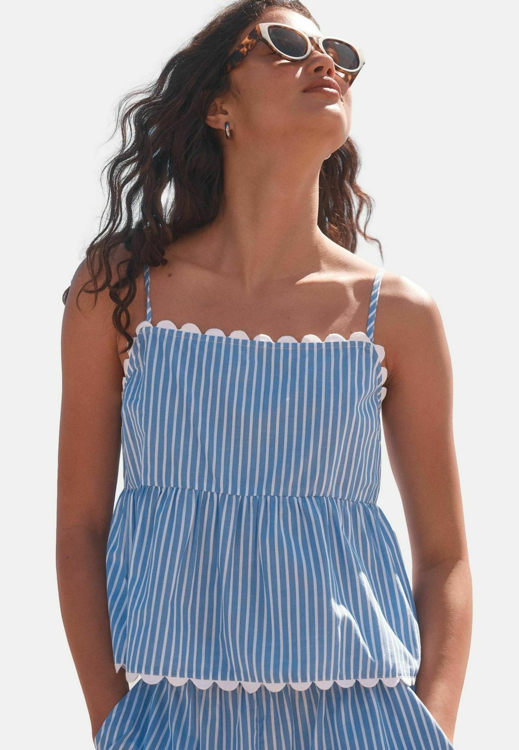 

Топ REGULAR FIT STRAPPY CAMI Next, синий