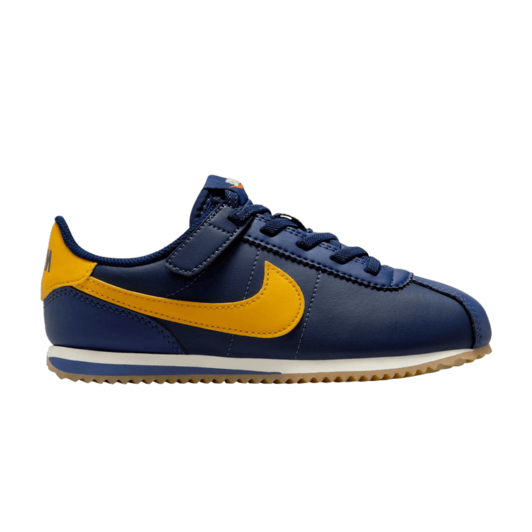 

Кроссовки Cortez EasyOn PS 'Midnight Navy University Gold', синий