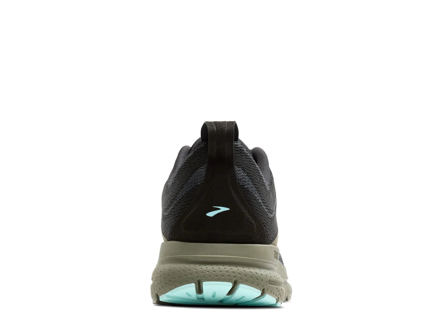 Мужские кроссовки Brooks Trace 4 для бега, черно-оливковые — фото 3