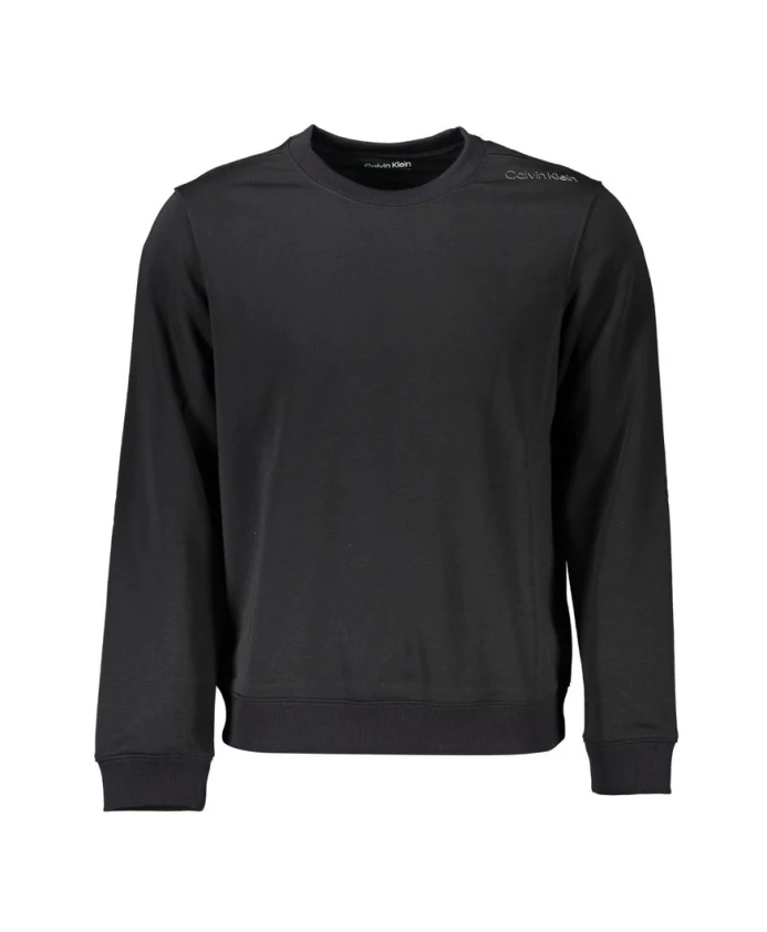 

Черный спортивный пуловер с логотипом. Calvin Klein, черный