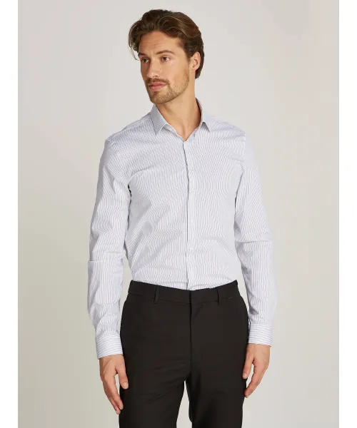 

Рубашка Slim fit Calvin Klein, синий