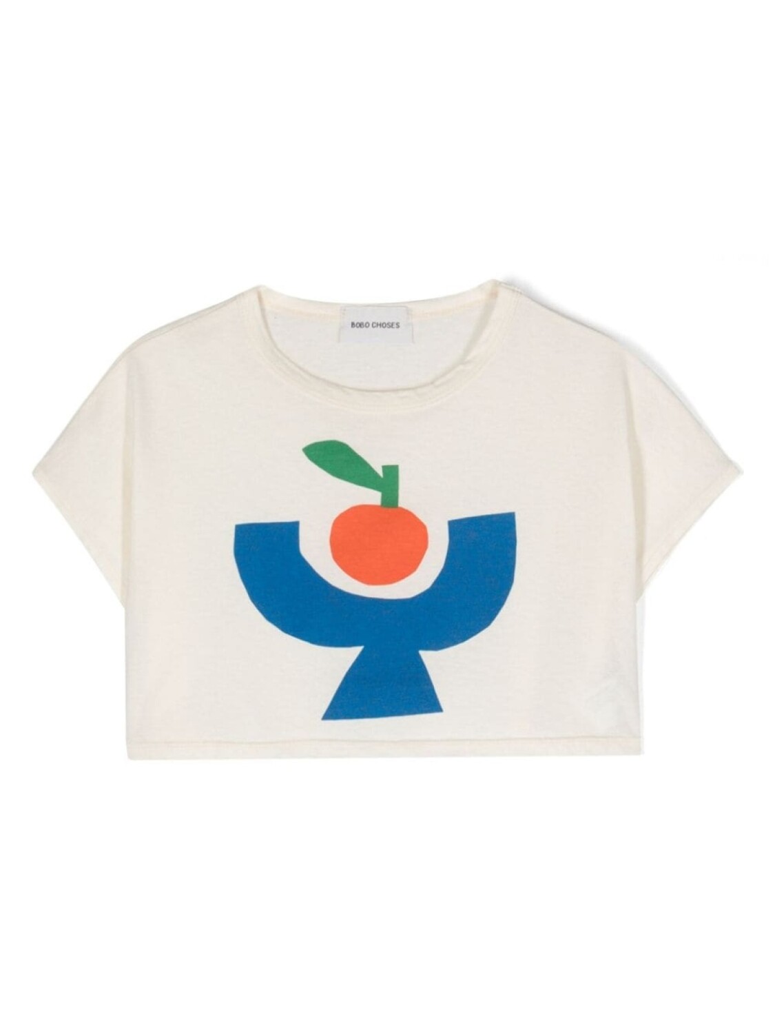 

Bobo Choses футболка с принтом Tomato Plate, нейтральный цвет