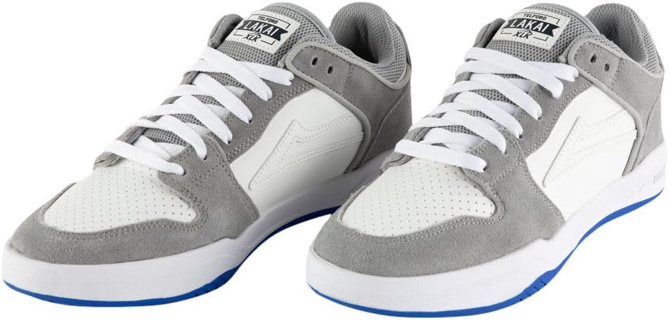 

Мужские скейтерские кроссовки Lakai Telford Low - классические низкие кеды, синий/фиолетовый