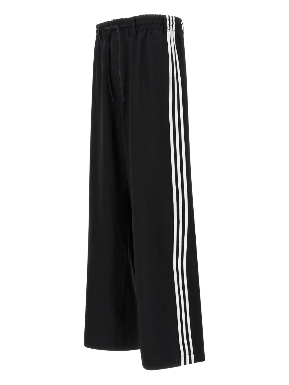 Брюки с кулиской и лампасами Y-3 ADIDAS, черный — фото 3