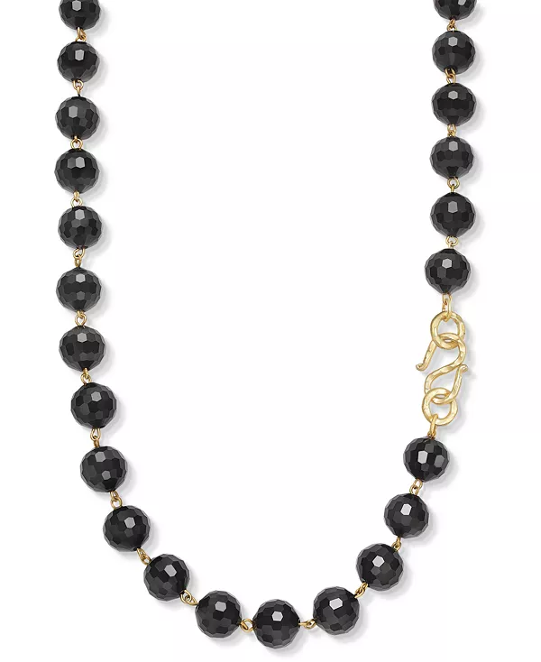 

Ожерелье-Воротник из смешанных бусин золотистого оттенка длиной 18 дюймов Michael Gabriel Designs, black