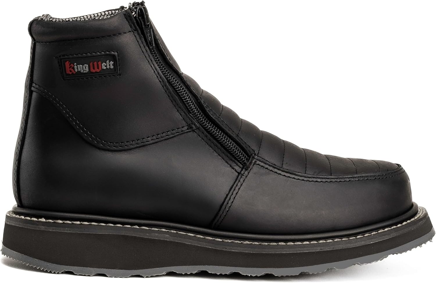 

Ботинки для работы мужские King Welt Ultra Flex 6 339 с молнией, двойной плотности, легкие, черный