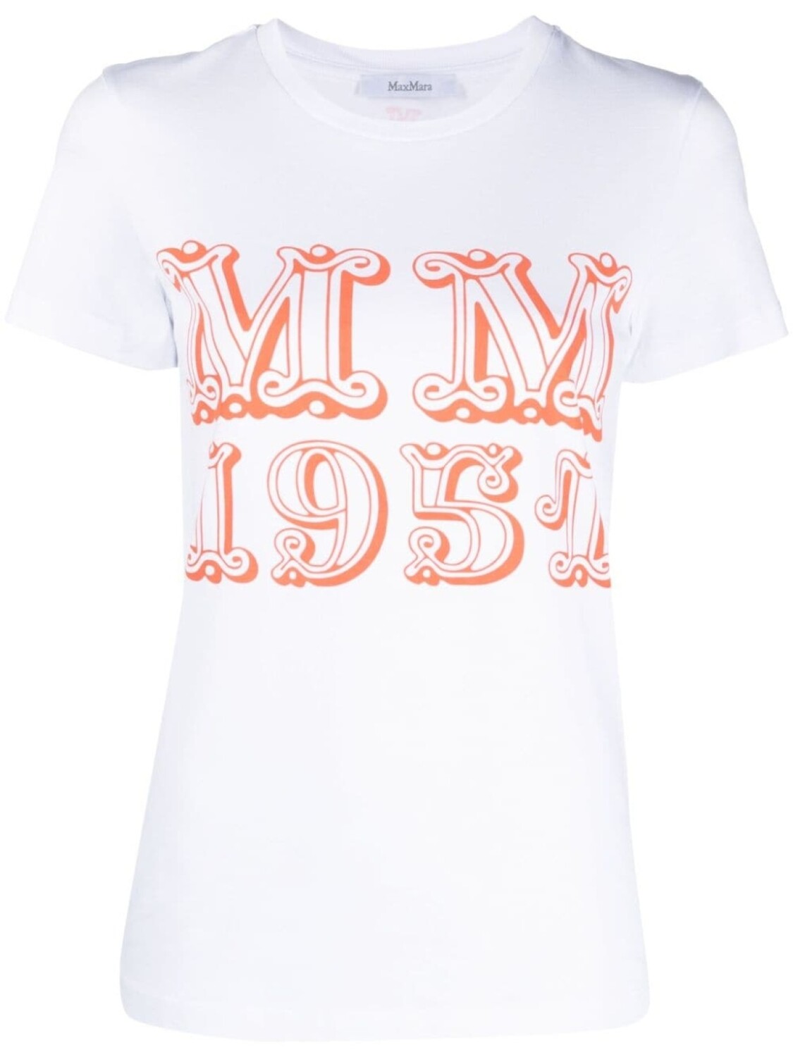 

Max Mara футболка с графичным принтом, белый