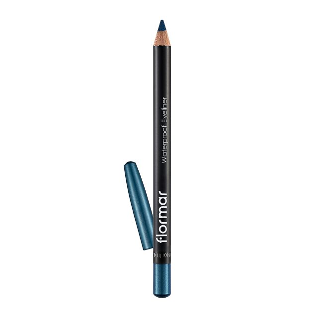

Водостойкая подводка для глаз Flormar, цвет 114 blue sky, 1,14 гр