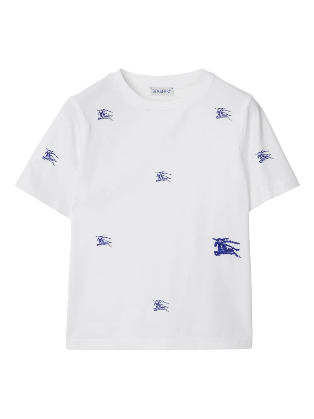 

Футболка с логотипом EKD BURBERRY KIDS, белый