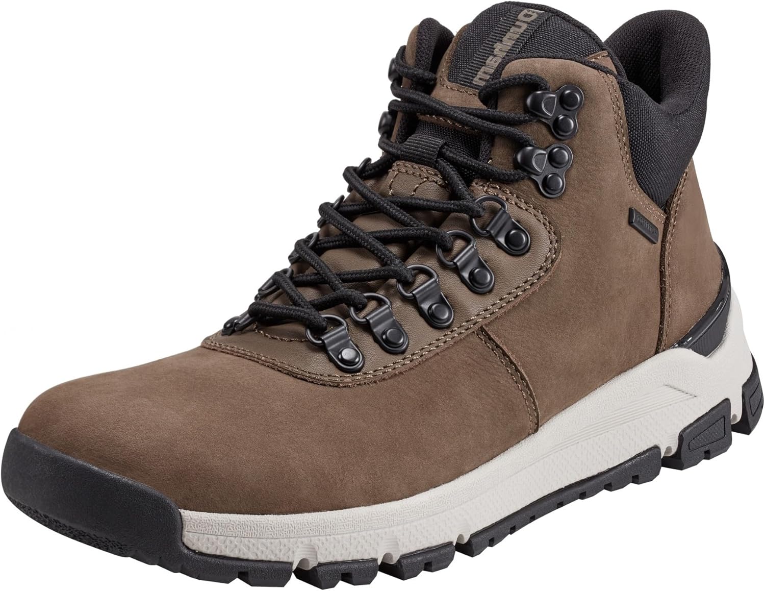 

Мужские водонепроницаемые средние ботинки Dunham Alpine, Dark Taupe Leather