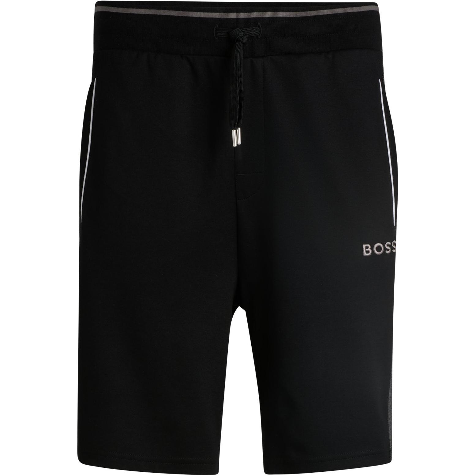 

FW24 Повседневные шорты мужские черные HUGO BOSS