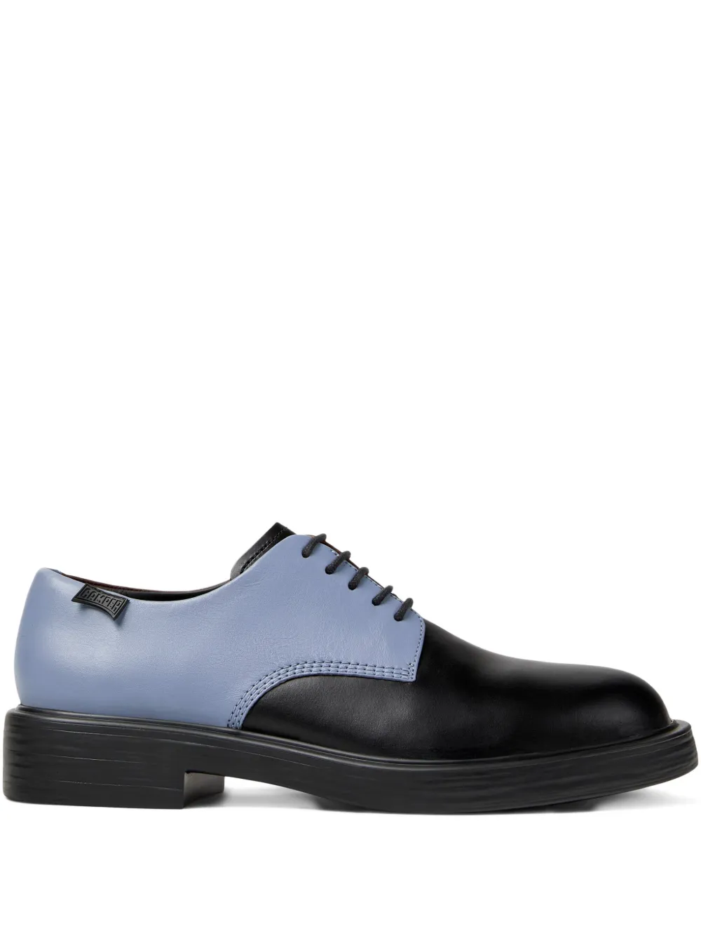 

Туфли дерби Twins в стиле колор-блок Camper, черный