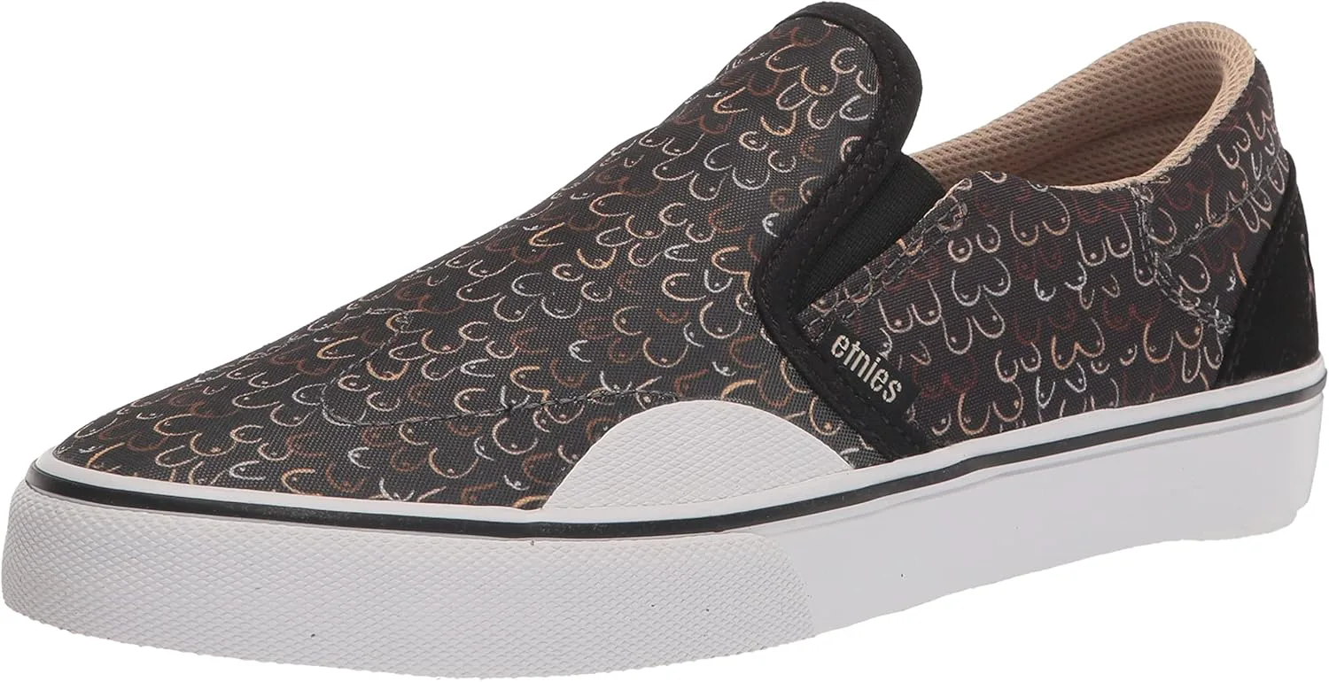 Мужские слипоны для скейтборда Etnies Marana Slip XLT, черный — фото 2