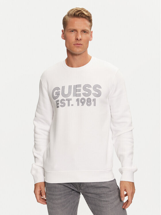 

Толстовка обычного кроя Guess, белый