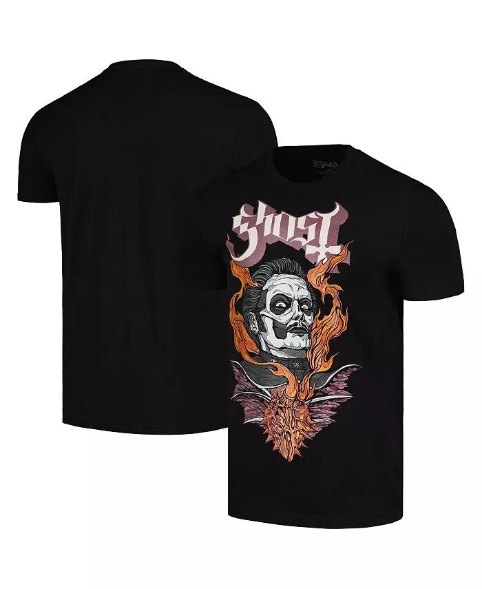 

Мужская черная футболка Ghost Heart Hypnosis Global Merch