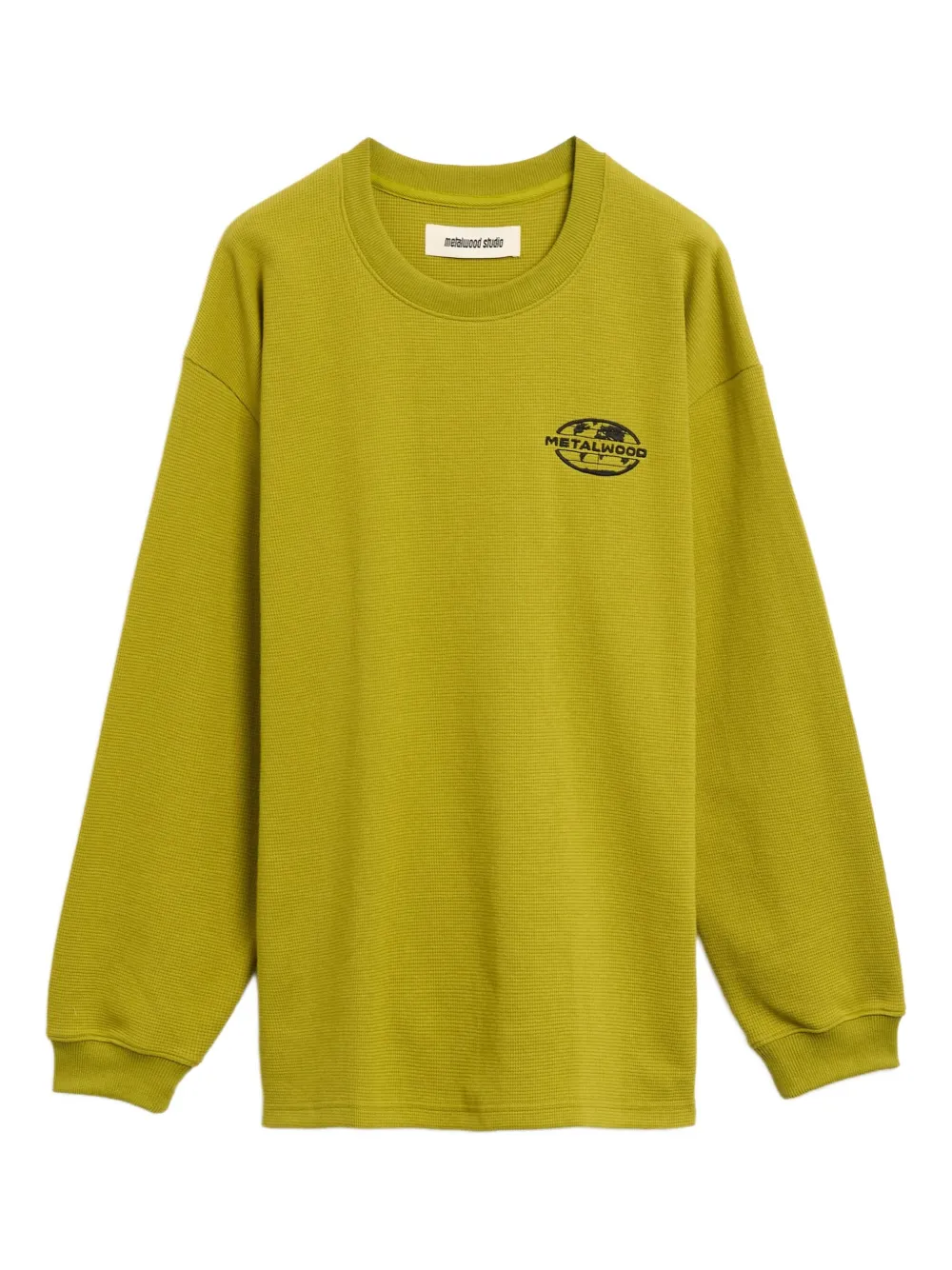 

Футболка World Class из вафельной ткани Metalwood Studio, зеленый