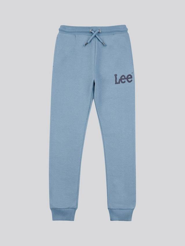 

Детские джоггеры из хлопковой смеси с принтом Lee, Spring Lake