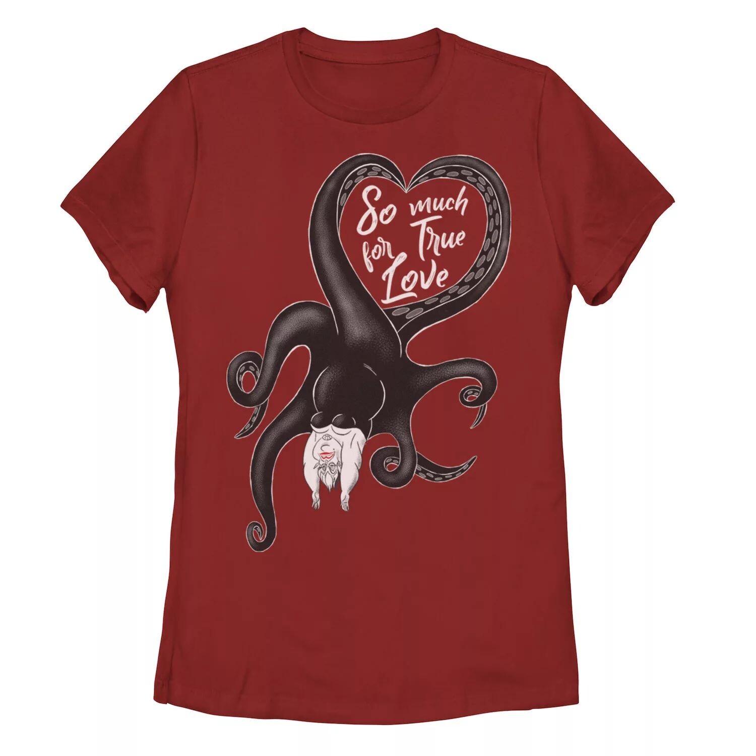 

Футболка Ursula True Love для юниоров Disney Villains Valentine's Valentine's Ursula True Love Licensed Character