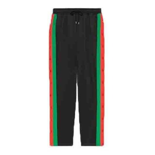 

Брюки light neoprane track bottoms 'black' Gucci, черный