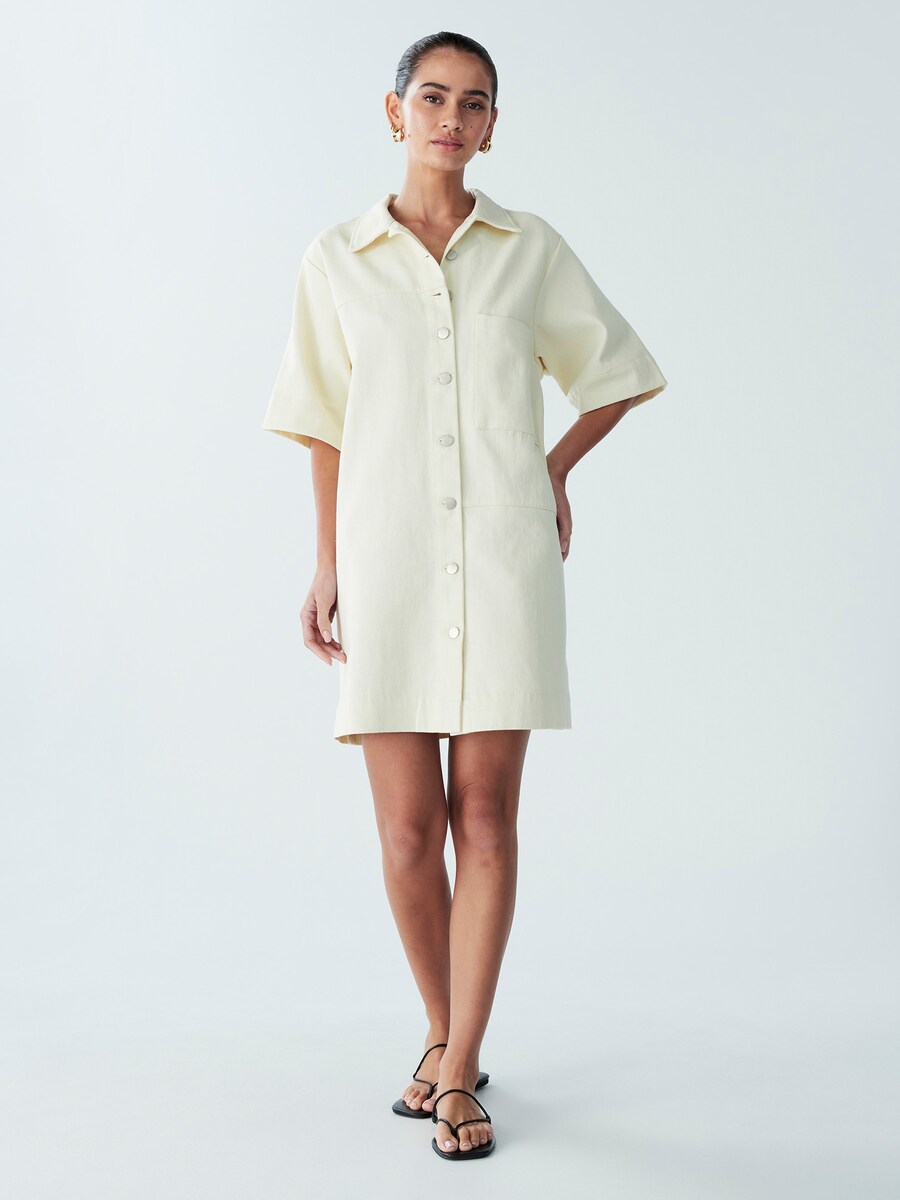 

Платье-рубашка St MRLO LEE DENIM SHIRT DRESS, Ecru