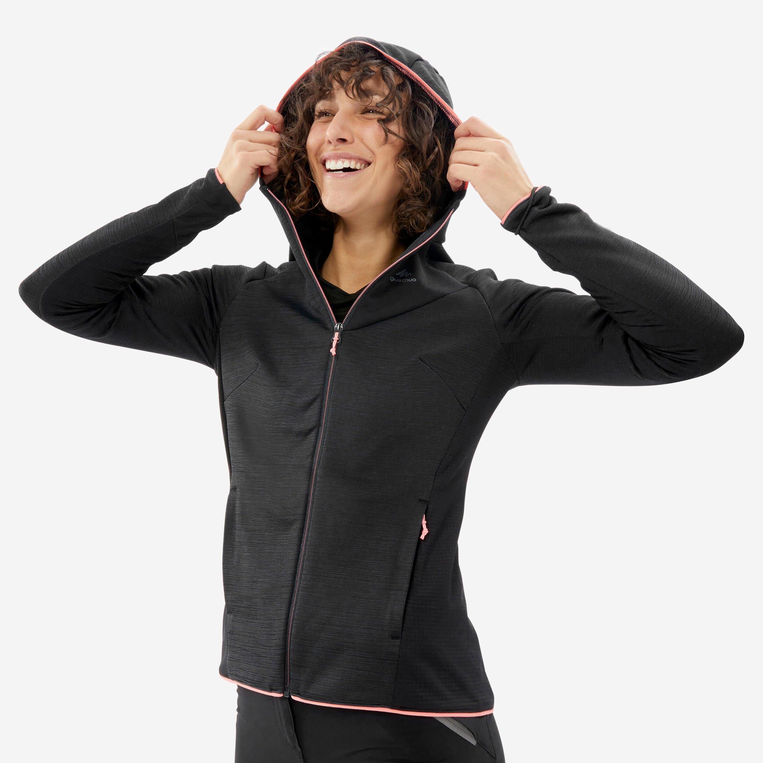 

Куртка флисовая Decathlon MH520 для походов, черный