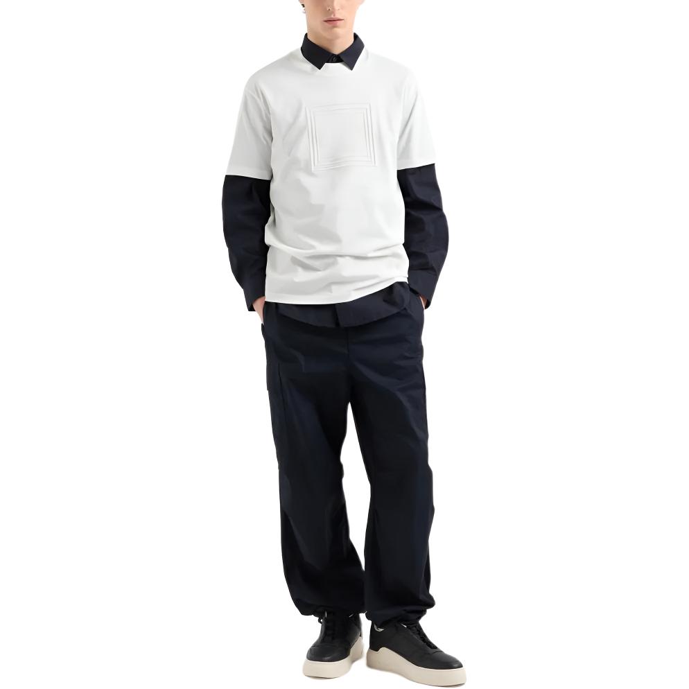 

Футболка с логотипом Armani Exchange, белый