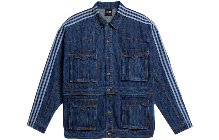 

Джинсовая куртка унисекс Adidas Originals, цвет Blue