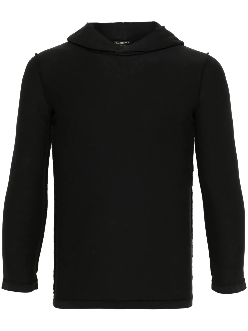 

Худи Inside-out BALENCIAGA, черный