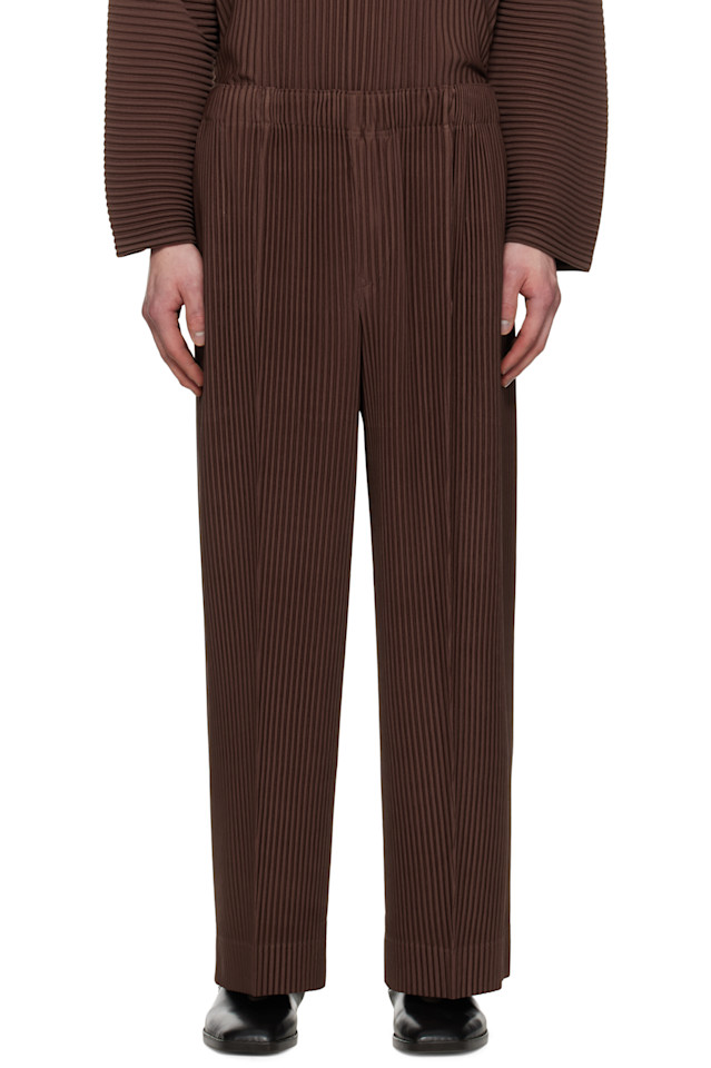 

Ежемесячные брюки февральского цвета Homme Plissé Issey Miyake, мультиколор