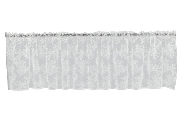

Штора ebuy24 Daisy, 250x1x55 см цвет glas weiß
