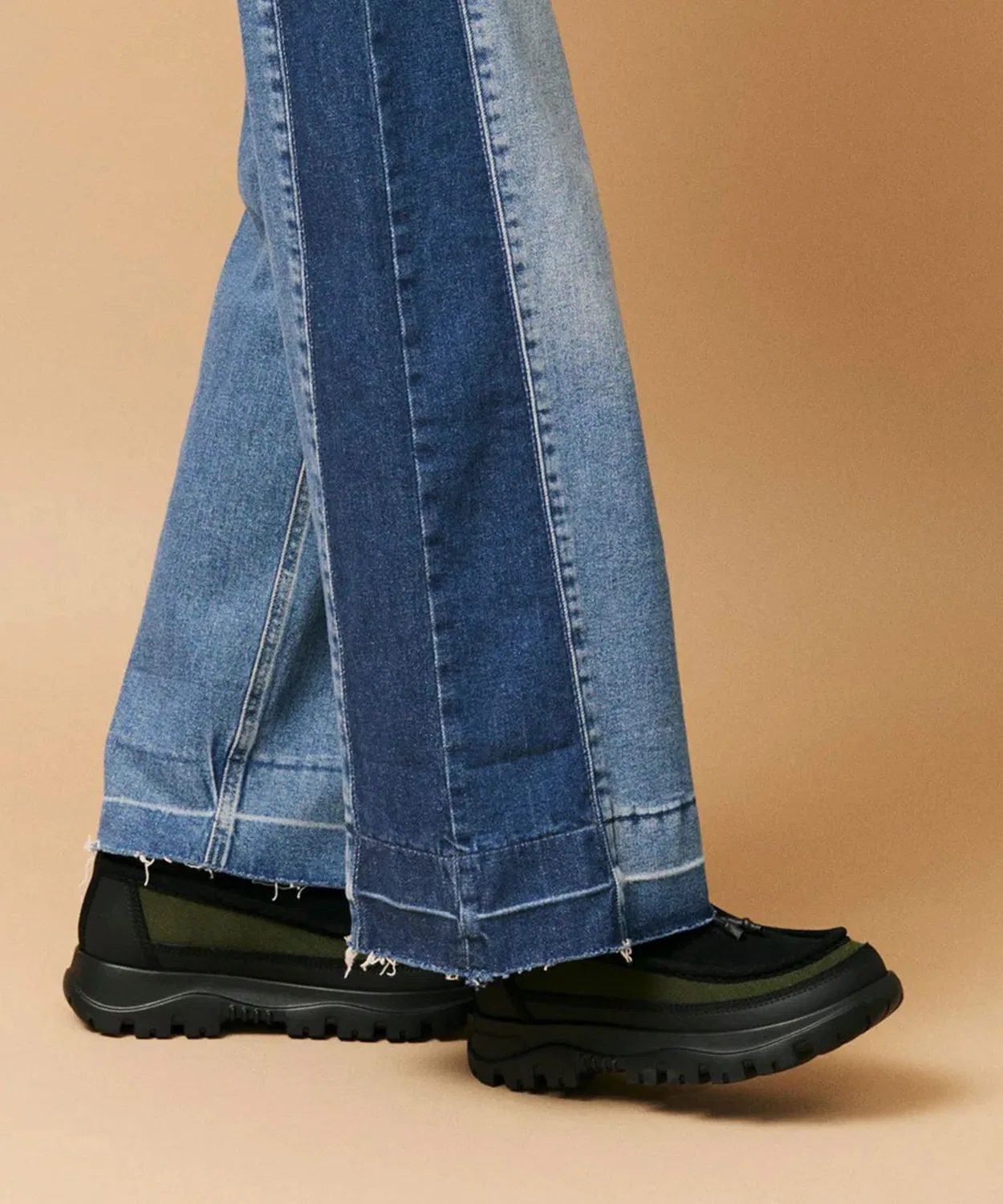 Ботинки мокасины SHAKA ZIP MOCCASIN BOOTIE EX на молнии, чёрные