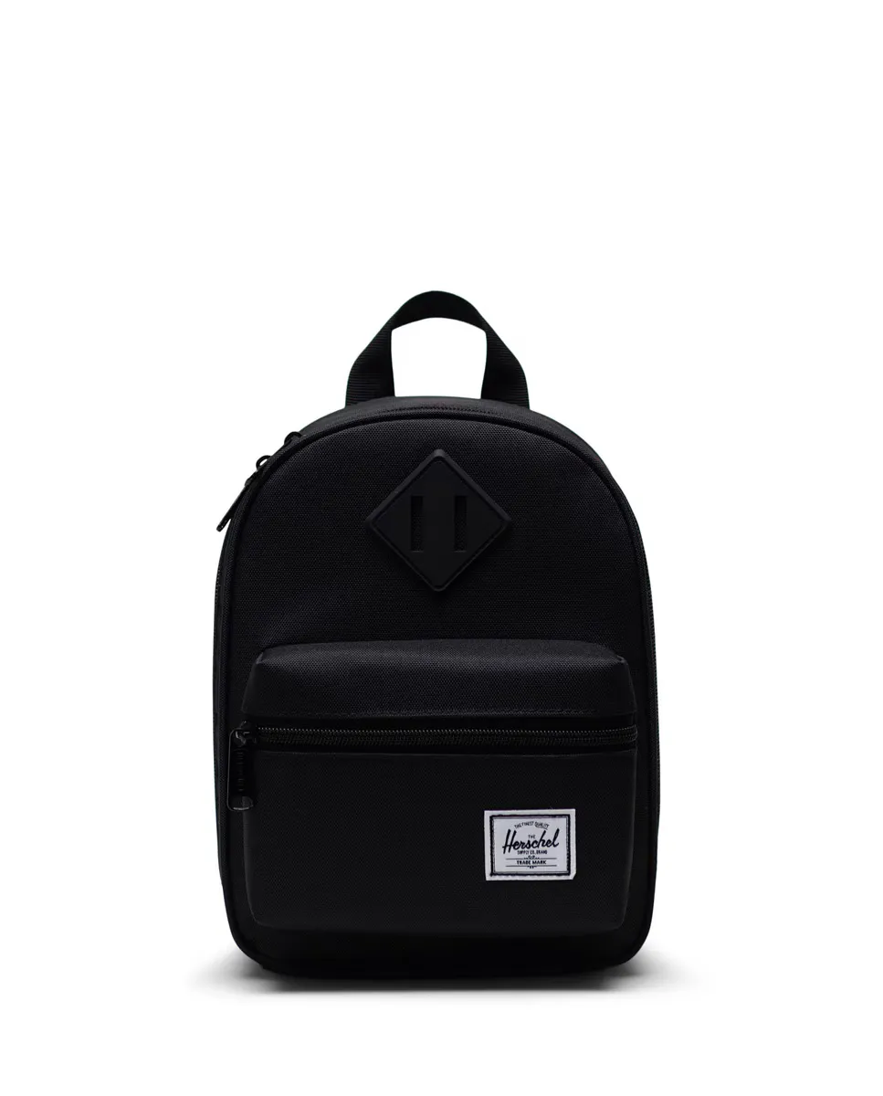 

Сумка для закусок унисекс объемом 5 л из черной ткани Herschel, черный