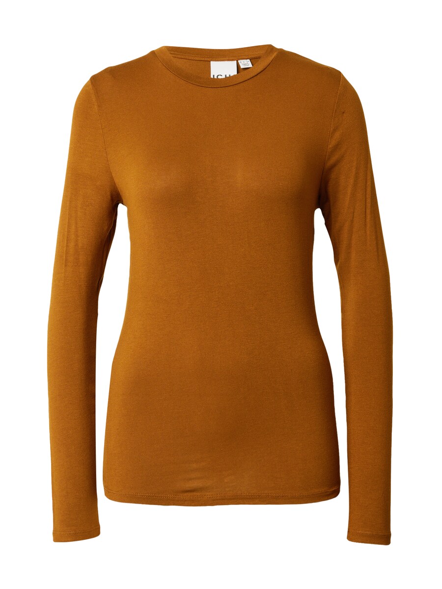 

Лонгслив ICHI Shirt PHILUCA, цвет mottled brown