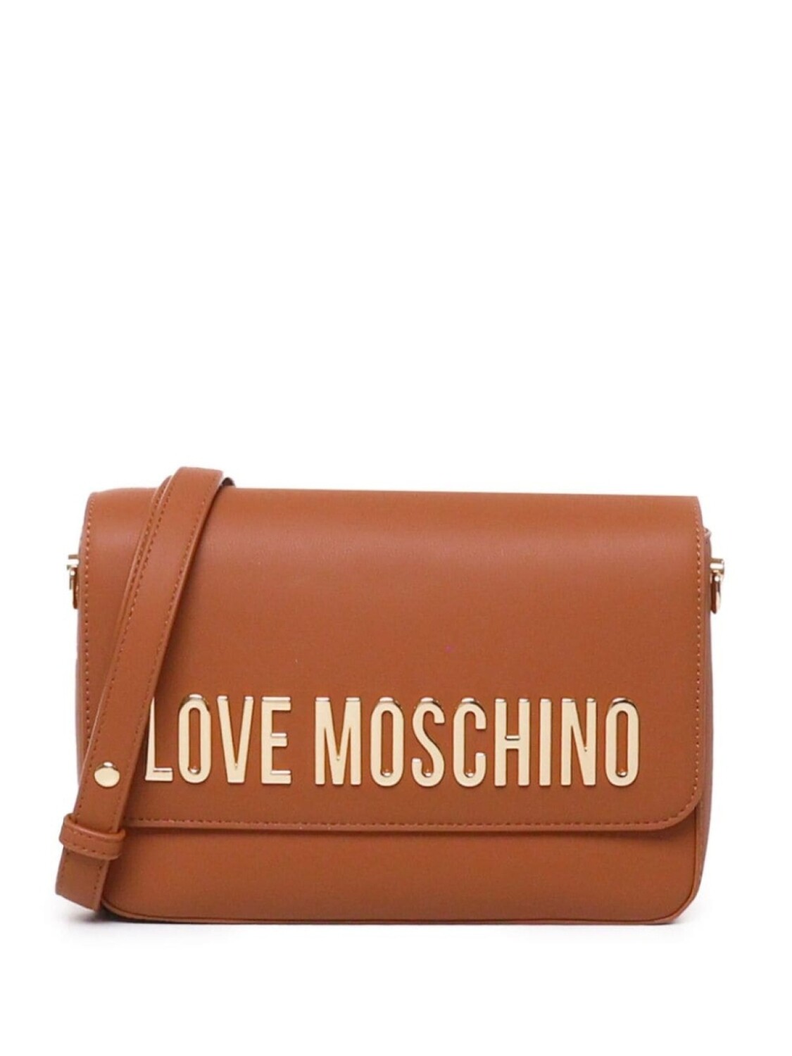 

Love Moschino сумка через плечо с логотипом, коричневый
