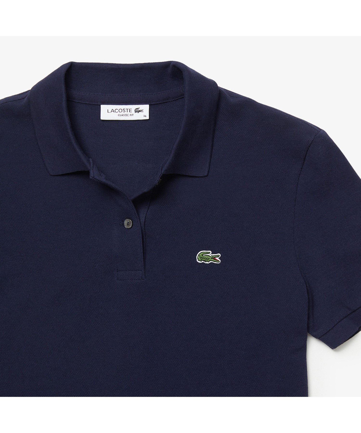 Поло-рубашка LACOSTE Navy из хлопкового пике — фото 4