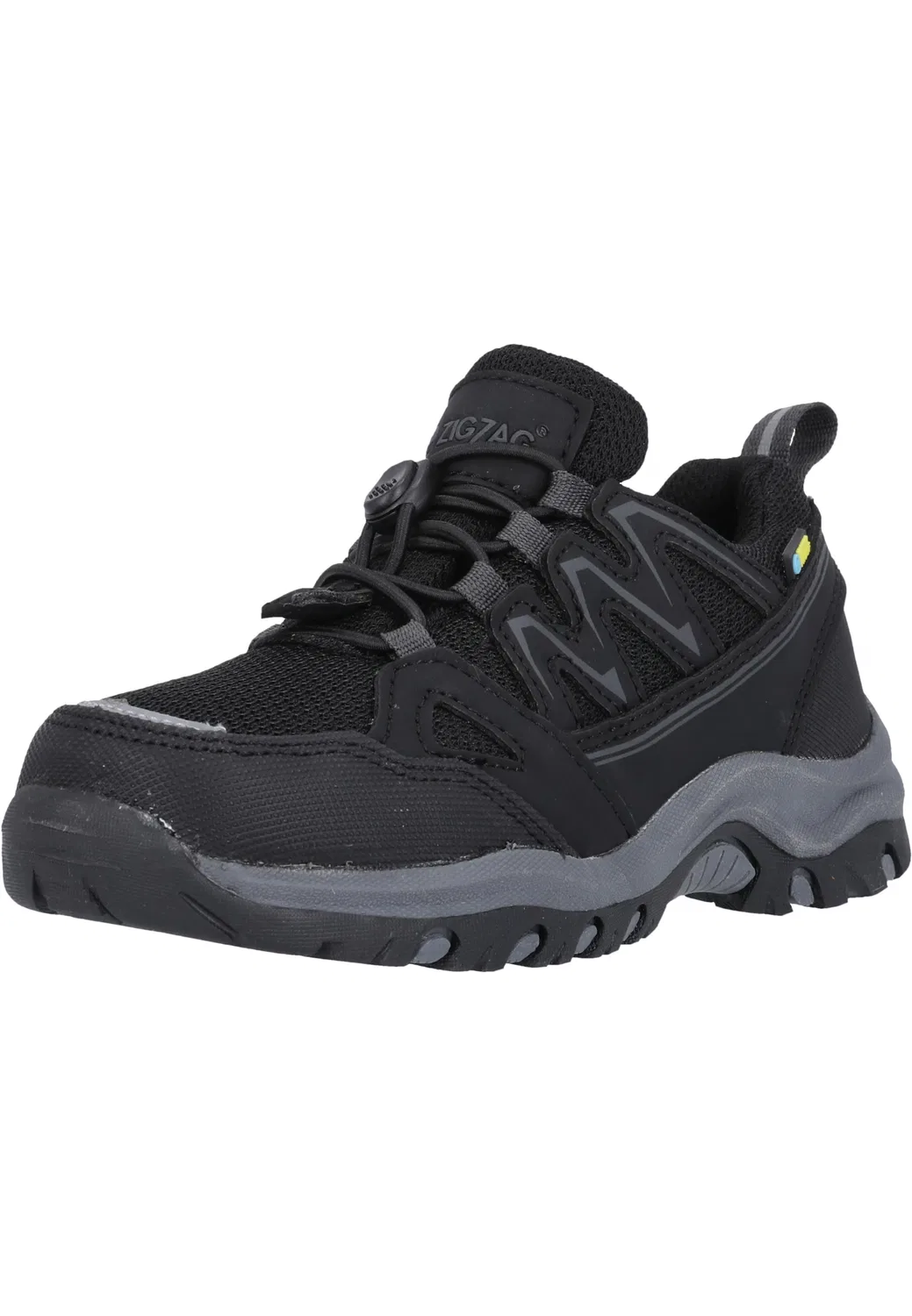 Ботинки 'Docheet' Zigzag, Black