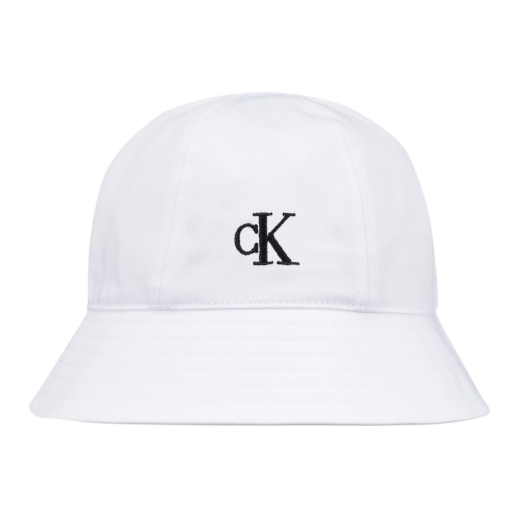 

Calvin Klein Хлопковая панама унисекс белая, White
